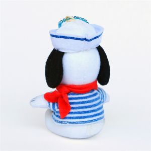 Buy cheap Wholesale 15 Cm Lovely Sailor Suit Snoopy Plush Key Chain Bag Pendant Little Boy'S Present from wholesalers