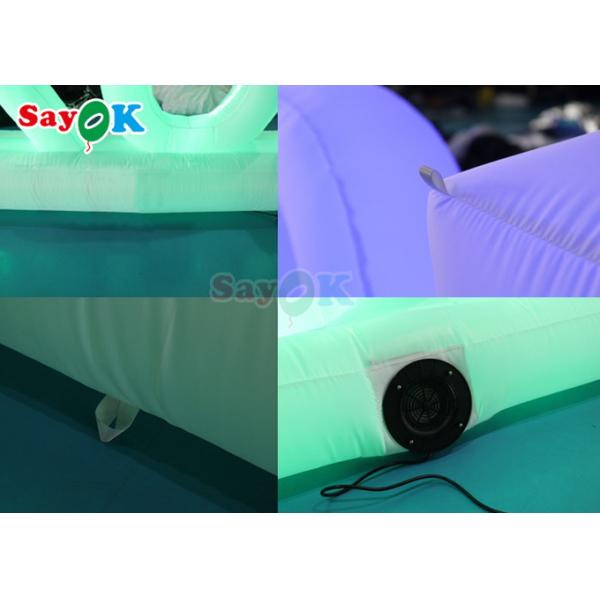 Customized Giant Inflatable Billboard Sign Balloon For Advertising Attractive Logo Display