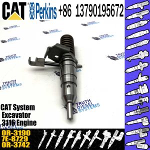 diesel fuel injector 1278205 0R-8479 injector for Caterpillar 3114 injector