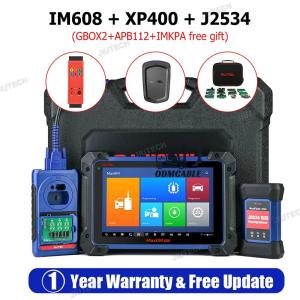 Buy cheap Autel Program Scanner IM608 Pro Key FOB Programming Tool Complete Set Diagnostic Scanner, Top IMMO Functions, ECU Coding from wholesalers