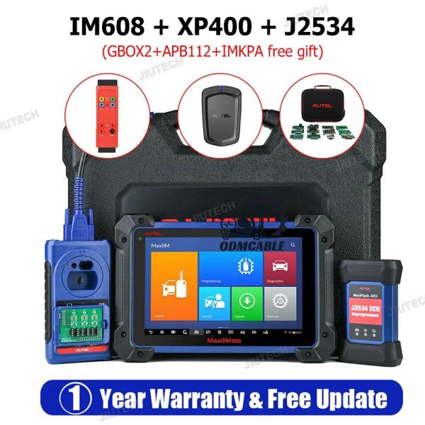 Quality Autel Program Scanner IM608 Pro Key FOB Programming Tool Complete Set Diagnostic Scanner, Top IMMO Functions, ECU Coding for sale