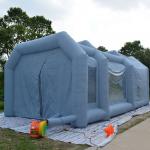 Buy cheap Prep Vehicle Spray Booth Portable  Inflatable Automotive Paint Booth For Semi Trucks from wholesalers