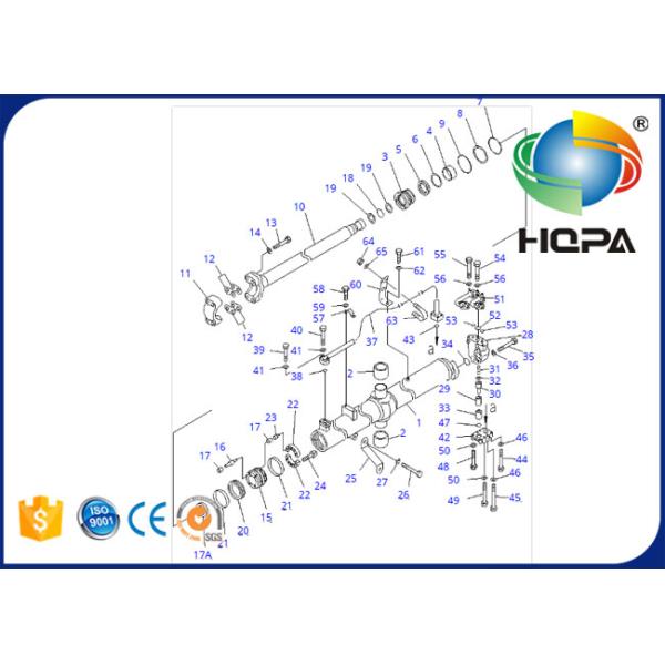 707-99-45530 7079945530 Blade Lift Cylinder Seal Kit for Komatsu D275A-2