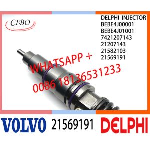 Fuel Diesel Injector 21569191 BEBE4J00001 BEBE4J01001 21207143 21582103