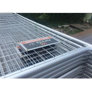 Buy cheap Hot Dipped Galvanized Temp Fence Panels Freestanding Fence Panels Sunshine from wholesalers