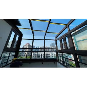 Buy cheap Modern Weather Resistant Glass Home with Aluminum Alloy Frame for Stylish Living from wholesalers