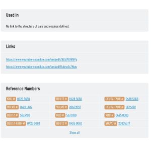 DEUTZ 40440960 KOLBENSCHMIDT Original KS Repair Set piston/sleeve 04285668