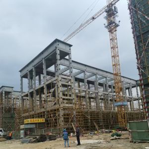 Eco-friendly Easy to Assemble Prefabricated Steel Structure Building with Paint