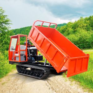 Buy cheap 6 Tons Crawler Dumper Truck Mini Hydraulic Weichai Diesel Engine Powered for Garden Palm Farm from wholesalers