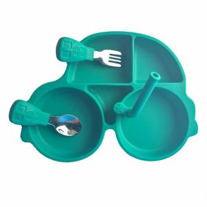 Buy cheap Baby Feeding Silicone Spoon Set Customized Car Shape Bpa Free from wholesalers