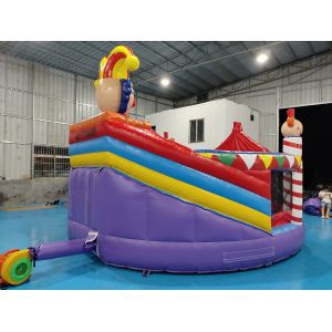 Inflatable Castle Inflatable Bounce House With Slides Clown Circus Inflatable