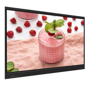Buy cheap Interactive Touch Screen Monitor 86 Inch Android 14 8+128G With Speaker Camera Mic Light Sensor Software Built in Wifi Wireless Presentation From Pad Phone Laptop from wholesalers