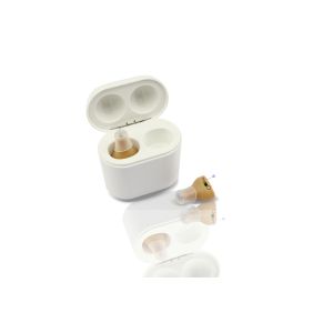 Deafness White Hearing Aids 100% Rechargeable Micro Bionic Sound Amplifier
