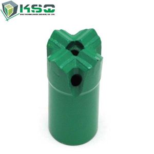 Buy cheap T38 Mining Threaded Cross Bits CNC Milling Drill Bits 3 Inch 89mm from wholesalers