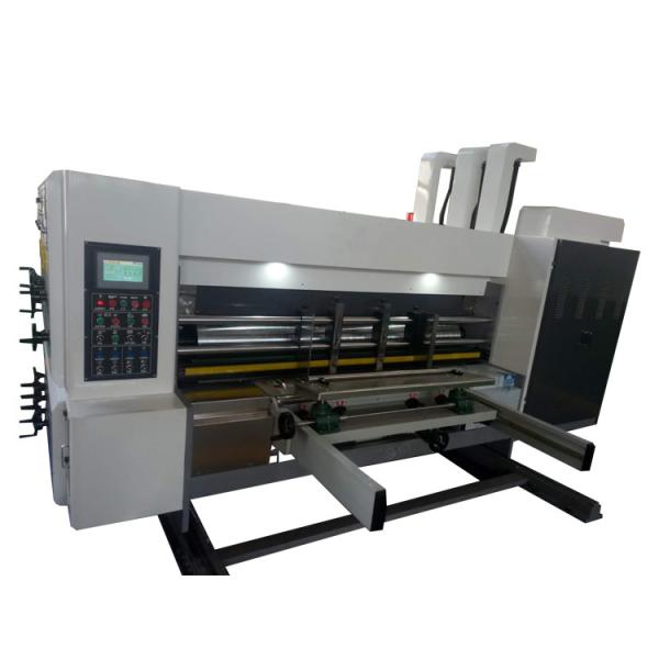 Buy cheap Cardboard Flexo Printing And Die Cutting Machine Low Noise from wholesalers