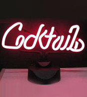 Buy cheap Neon table sculpture - Cocktail product