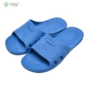 Cleanroom unisex gender workshop antistatic esd SPU medical slipper