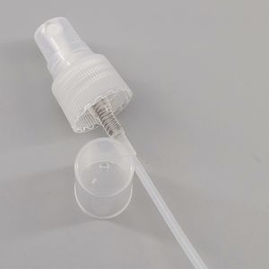 1oz 30ml Blue Cylinder Transparent PP Sprayer Plastic Bottle