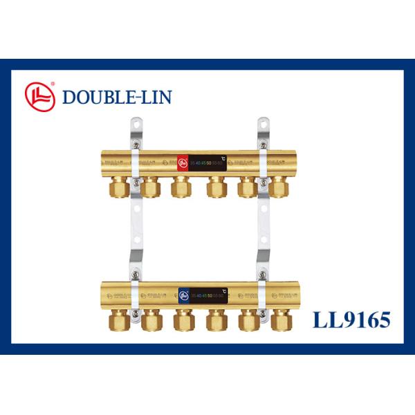 BS2779 Thread 8 Way 16 Bar 1 Inch Brass Manifolds