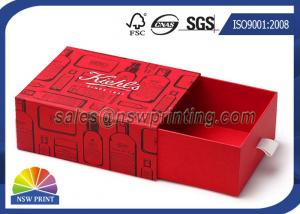 China Customized Rigid Paper Drawer Box for Hair Treatments / Body Soap / Lip Balm Kit on sale