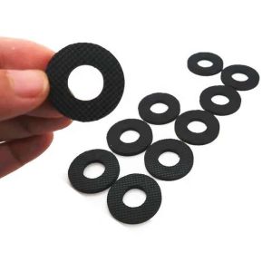High Tensile Strength Silicone Rubber Washer In 30-80 Shore A Hardness