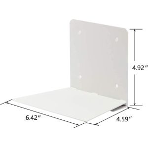 Buy cheap Single-side Bracket Wall Shelf Set of 4 for Nursery Floating Book Storage Solution from wholesalers