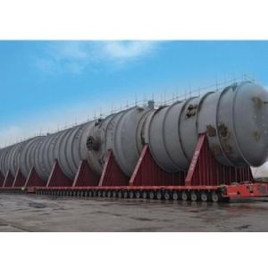 Cross Arm Suspension Lowbed Cargo Transport Spmt Trailer with Customization and