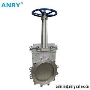 Buy cheap 10Bar  SS316 Rising Stem Heavy Duty Manual Knife Gate Valve from wholesalers