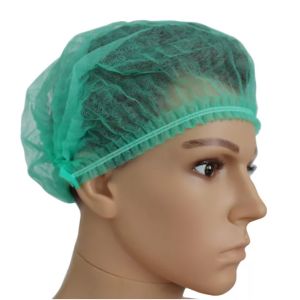 Buy cheap Customized Disposable Non Woven Cap Bouffant With Double Elastic from wholesalers