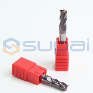 Buy cheap Milling Solid Tungsten Carbide Roughing End Mill Cutter With Rougher Corrugated Edge from wholesalers