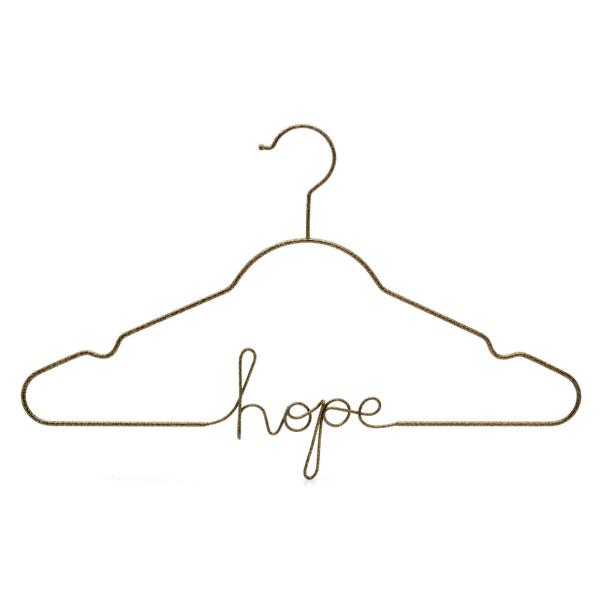 Buy cheap Non Slip Heavy Duty Chrome Hangers With Word Hope from wholesalers