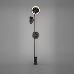 Buy cheap Nordic light luxury floor lamp postmodern designer marble room personality art floor lamp from wholesalers