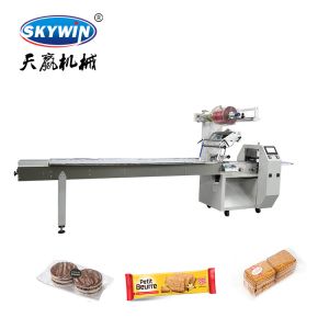 Buy cheap Multi Function 3 Servo Flow Pack Packaging Machine For Noodle / Daily Necessities product