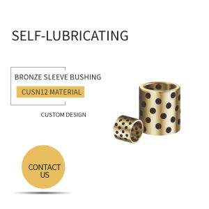 ASTM B505 CuSn12 Bronze Sleeve Bushings