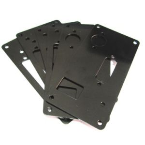 Buy cheap 7075T aluminum back anodized finish plate with holes, CNC Custom Machining from wholesalers