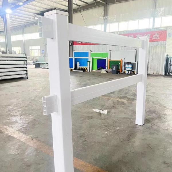 Buy cheap White PVC Vinyl Coated Ranch Horse Fencing 1.2m-1.5m Height from wholesalers