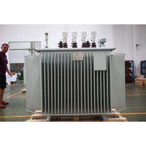 125kVA Amorphous Alloy Oil immersed Distribution Transformer ONAN Cooling 10kV