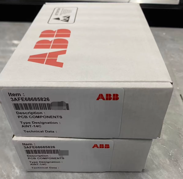 AINT-14C ABB 68685826 PCB COMPONENTS MC INTERFACE BOARD