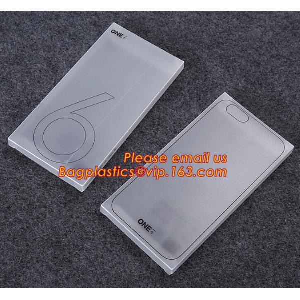 Quality frosted plastic box with hanging hole, Plastic folding box custom PET/PVC/PS folding box for sale