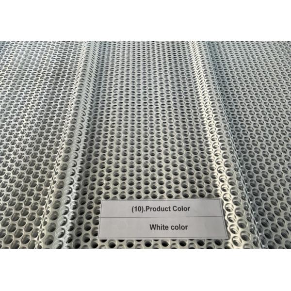 Buy cheap White Color 5 Peaks Wind Protection Panel 0.9mm Thickness Width 940mm Or Custom Length 5m Or Custom For Decorative from wholesalers