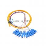 Buy cheap Fusion Splicing Fiber Optic Pigtail 50/125um 10Gb OM3 LC Singlemode from wholesalers