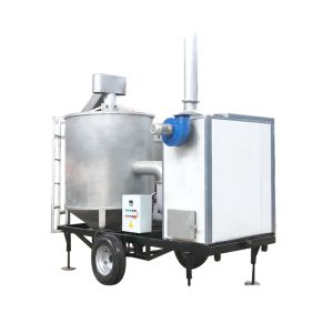 China PLC Mini Mobile Electric Grain Dryer Compact For Agricultural on sale