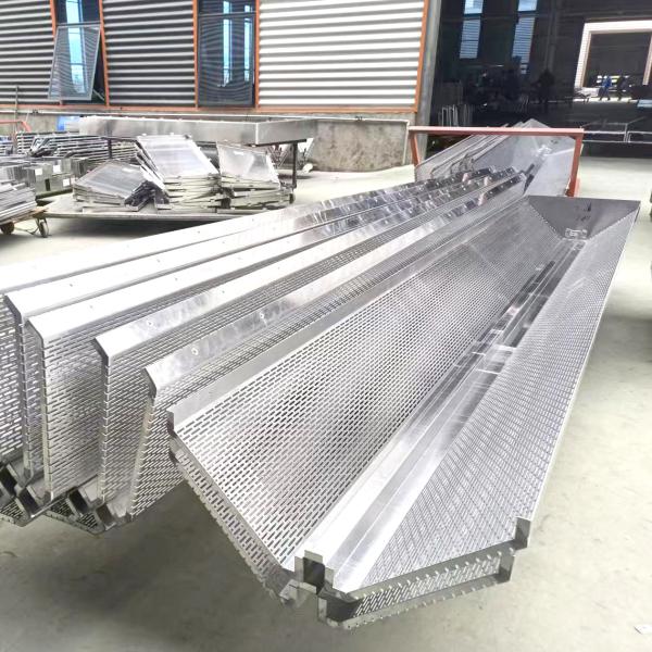 Buy cheap Stylish Perforated Aluminium Cladding Or Ceiling Panels Customizable Laser Cut Or CNC Punched Patterns Or Perforations from wholesalers