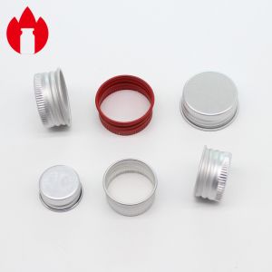 Buy cheap 20mm 24mm 28mm Metal Aluminum Screw Caps With PE Gasket from wholesalers