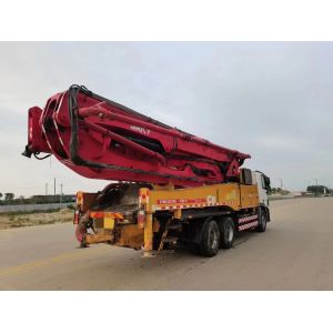 Buy cheap Structure Cylinder Type 47m Concrete Pump on HOWO Machine Equipment for Construction from wholesalers