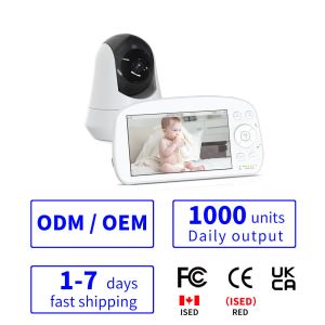 Buy cheap Full Hd Baby Monitor With App Human And Sound Detection Wireless Audio Babyfoon from wholesalers