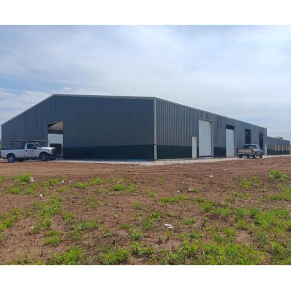 Prefab and Application Fields Steel Structure Warehouse with Customized Color