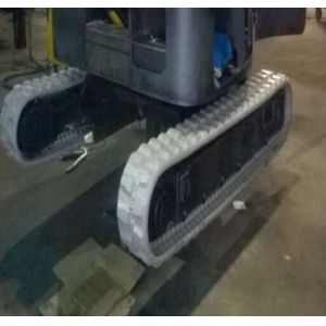 Non - Marking GREy Tractor Rubber Tracks 250*48.5k*84 For Yanmar 48.5mm Pitch