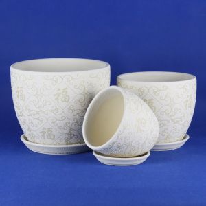 Buy cheap Customizable Ceramic Pots For Your Business Enhance Unique Designs from wholesalers
