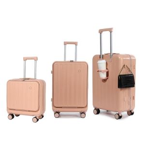 1988 ABS New versatile Front-Opening Suitcase 20-Inch Hard-Shell luggage with